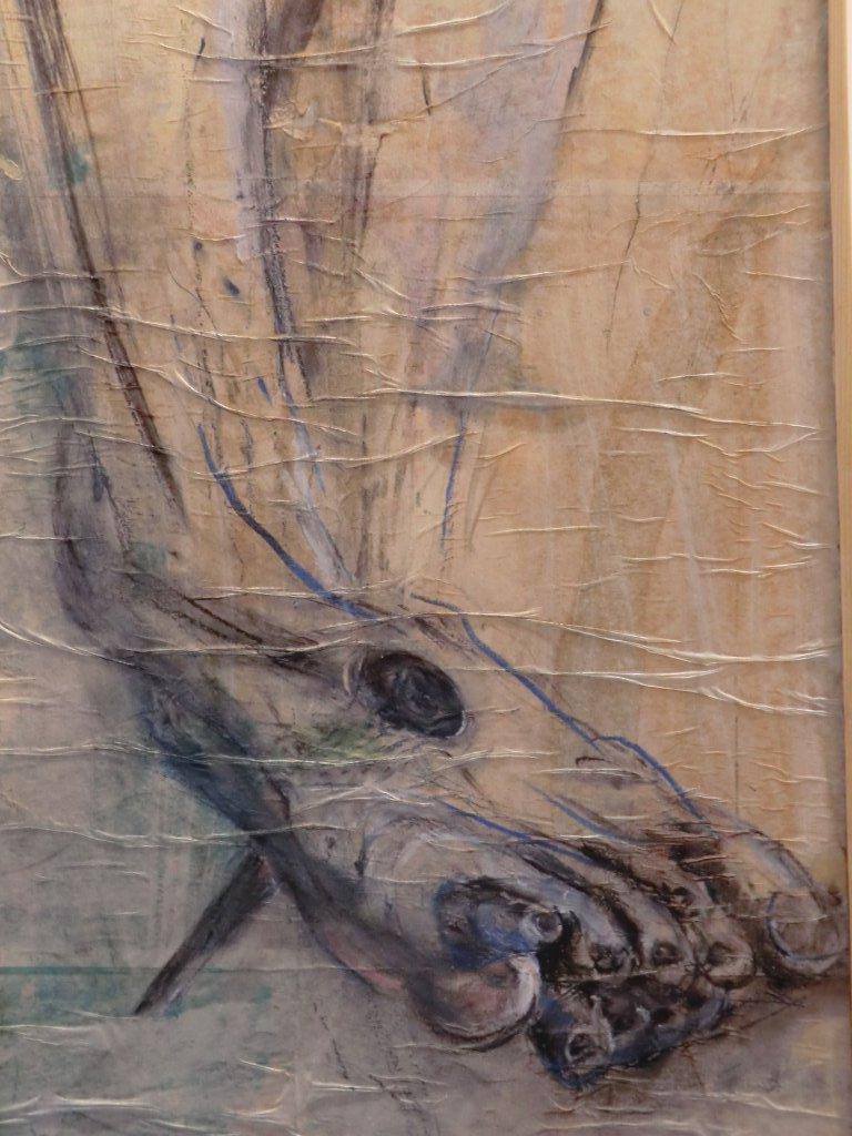 Christ au clou — détail